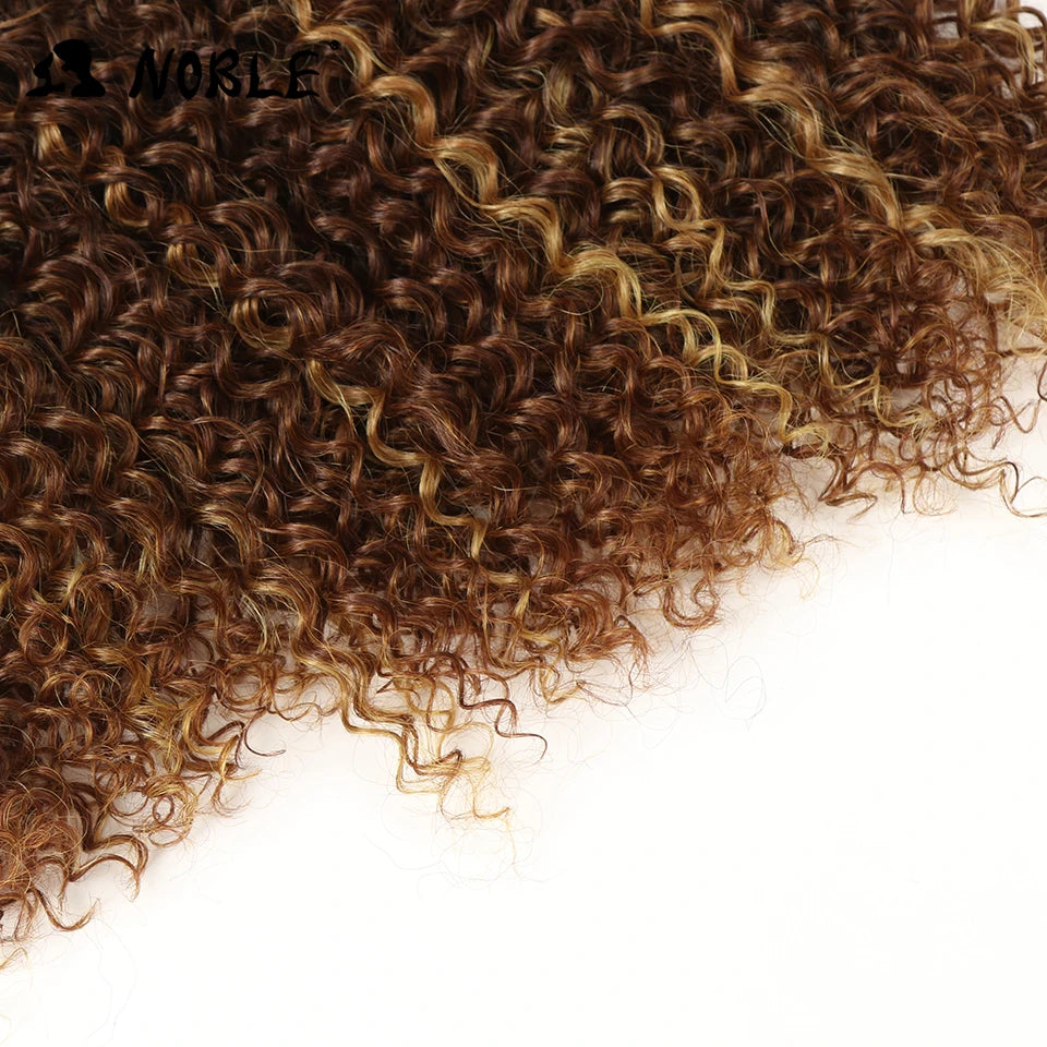 16-20 inch 7 pieces per lot Synthetic Afro Hair