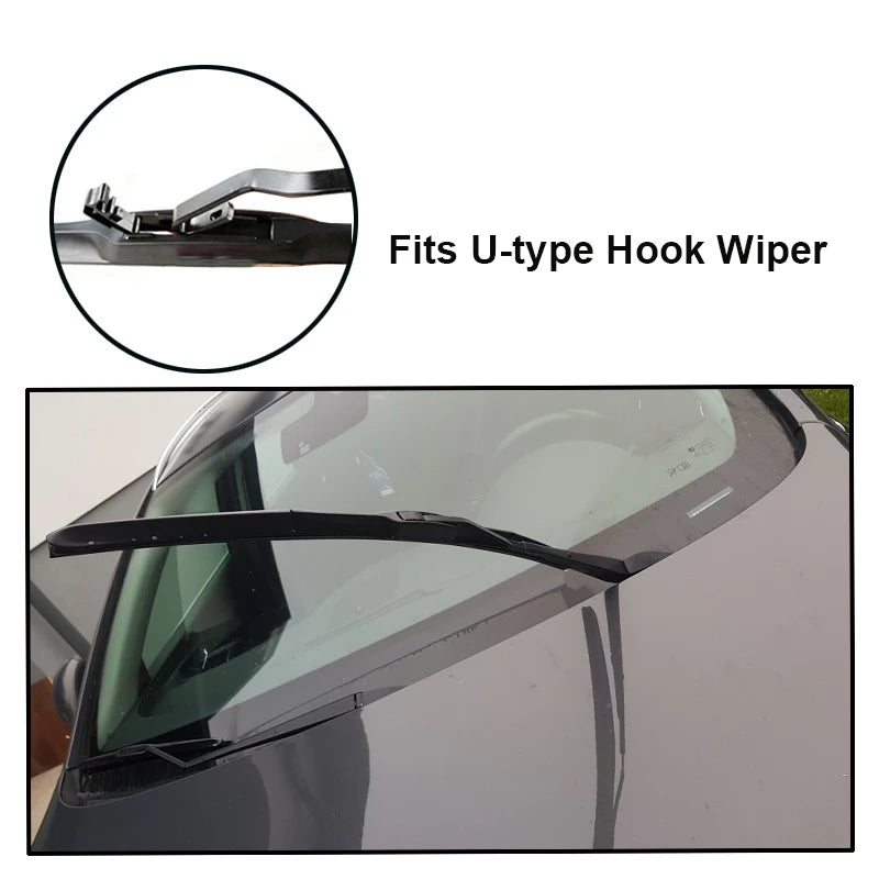 Front & Rear Wiper Blades Set For Kia