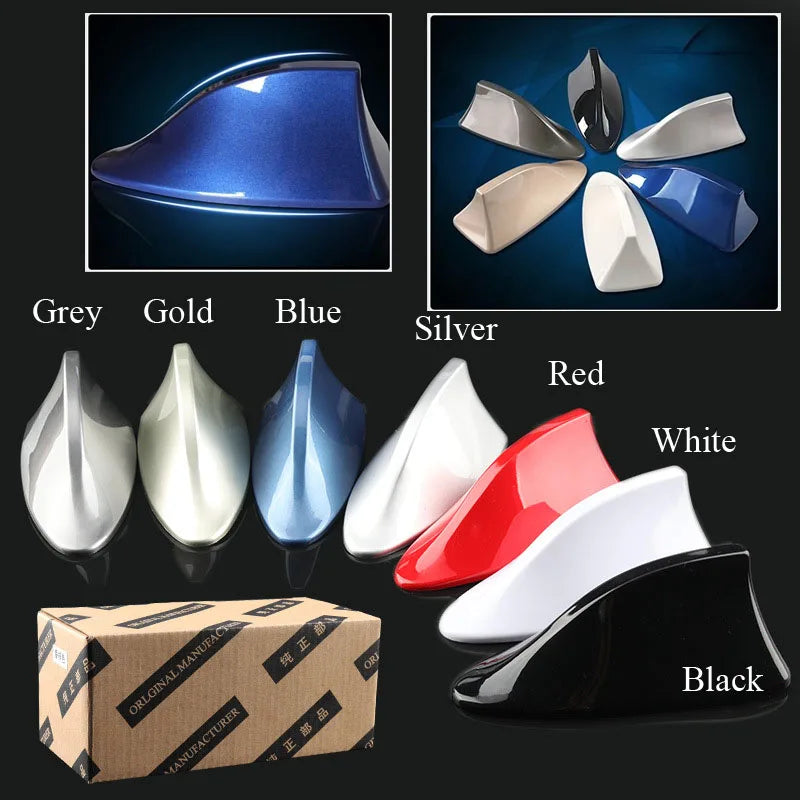 Waterproof No drilling Car Shark Fin Antenna