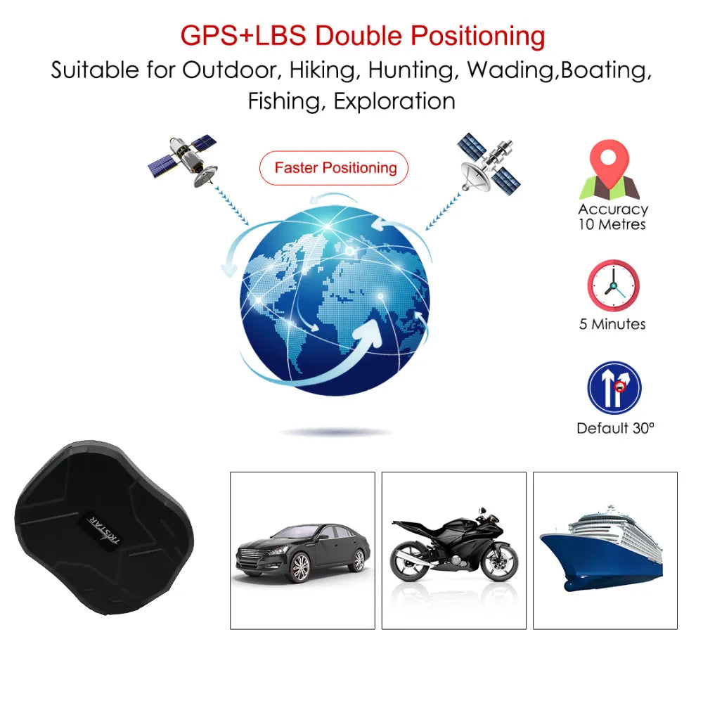 Waterproof 2G 3G Car Magnet GPS Tracker with Voice Monitor