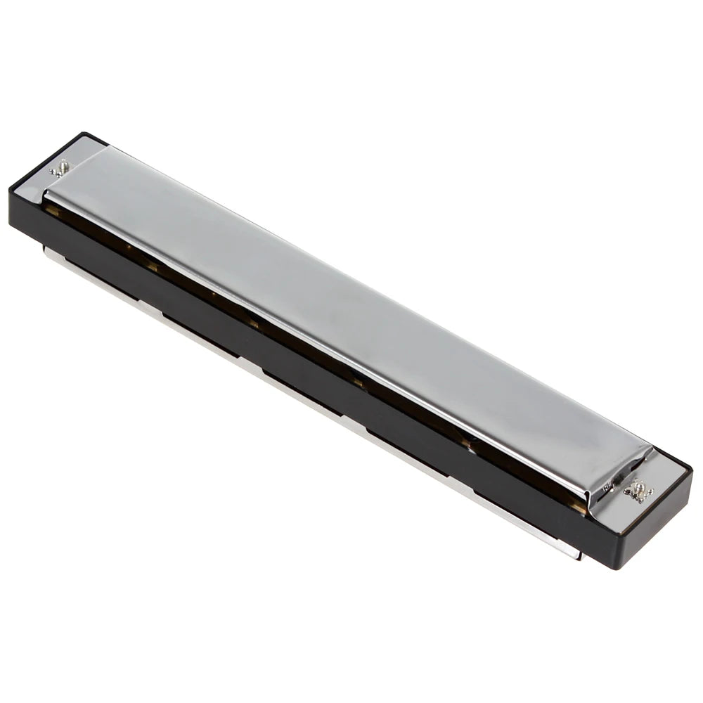 24 Holes 48 Tones G/C Key Metal Professional Harmonica