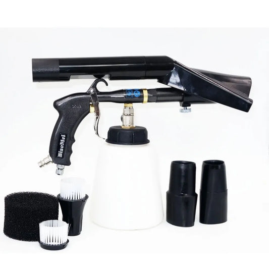 Tornado Air Regulator Bearing Tube and Black Tornado Gun Combo Vacuum Adapter 2IN1 (1Whole Gun)