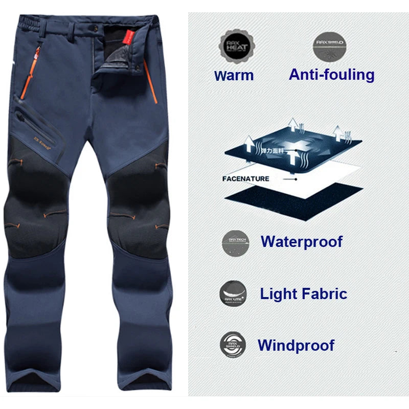 Men's Oversized Plus Size Outdoor Pants