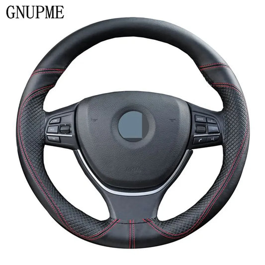 Soft Anti slip Genuine Leather Car Steering Wheel Cover