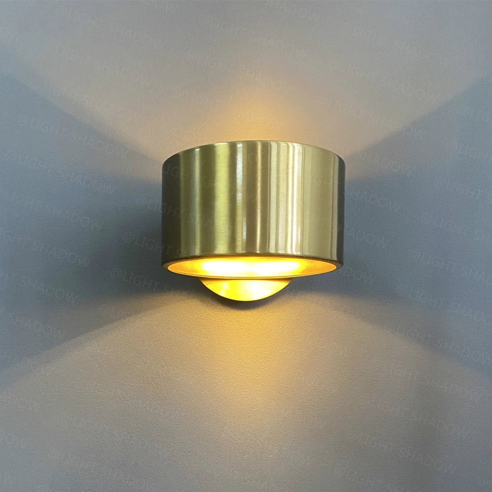 Minimalist Golden Sconce Luminaire Lights Wall Lamp