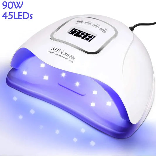 UV LED Lamp for Nails with Memory Function