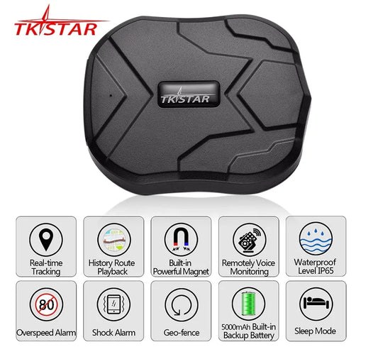 Waterproof Magnet 5000mAh Car GPS Tracker with Voice Monitor