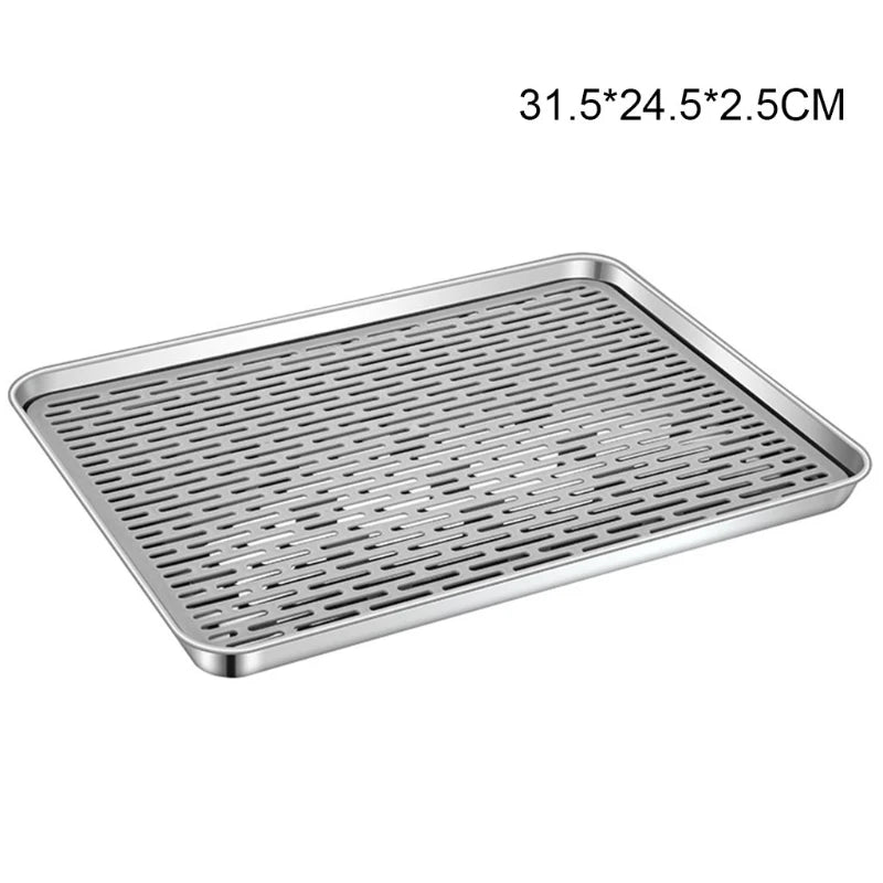 Drip Tray and Stainless Steel Draining Board for Refrigerators