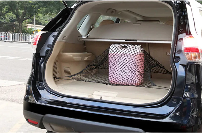 4 Hook Car Trunk Mesh Luggage