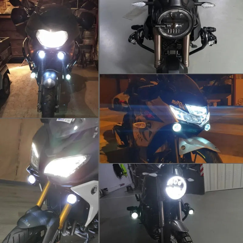 TRK502X Motorcycle Headlight Front Foglight U5 12V LED Headlamp Spotlights Head Light FOR Benelli TRK502 X TRK 502X 2021 TRK 502