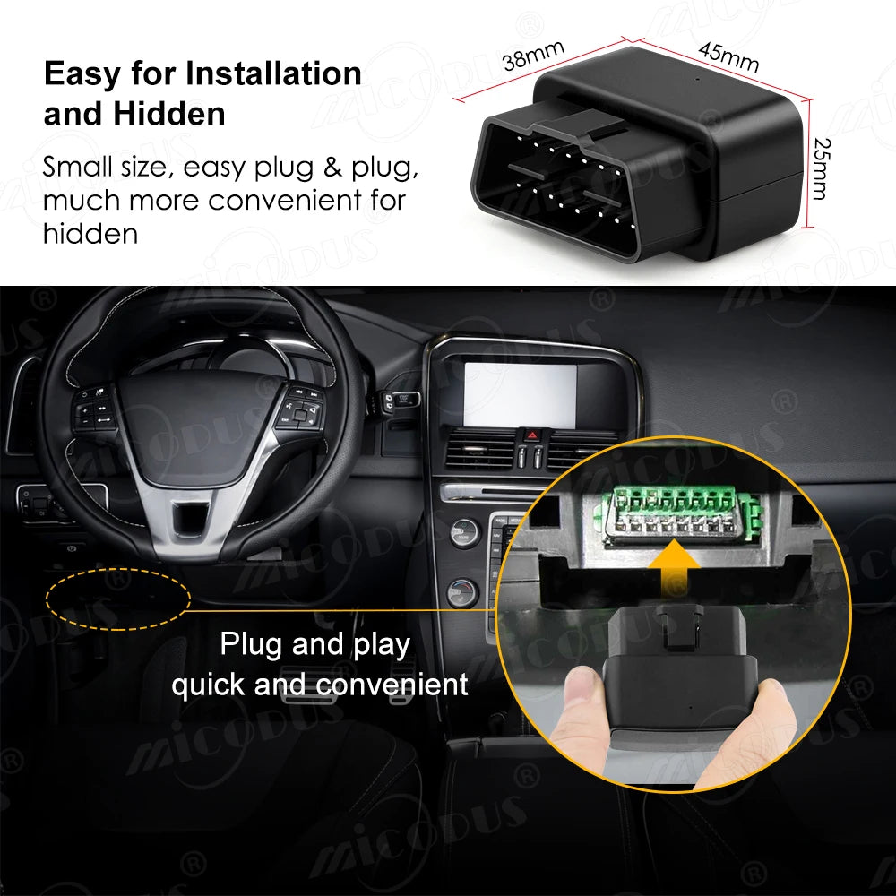 GPS Car Tracker with Voice Monitor