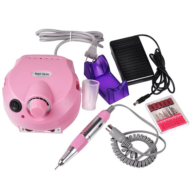 35000 RPM Electric Nail Drill Machine Polisher Tools