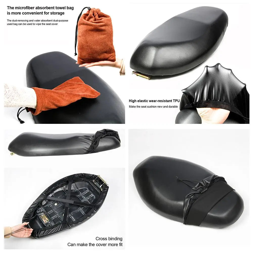 Waterproof Dustproof Motorcycle Seat Cover