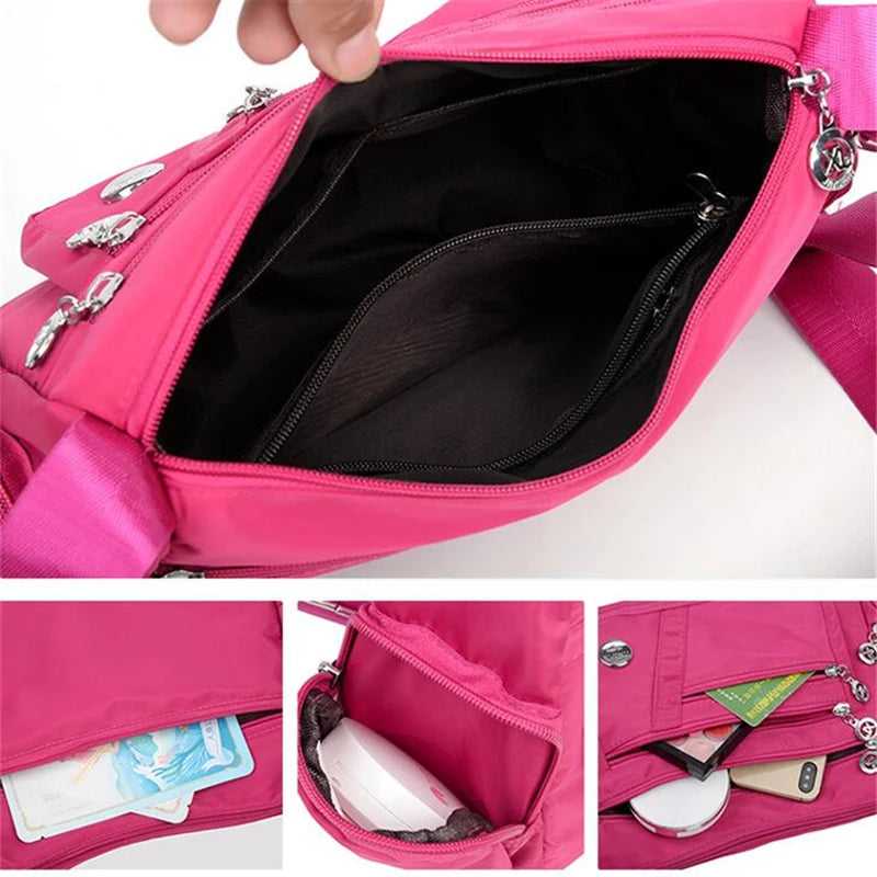 Large Capacity High Quality Nylon Waterproof Crossbody bag