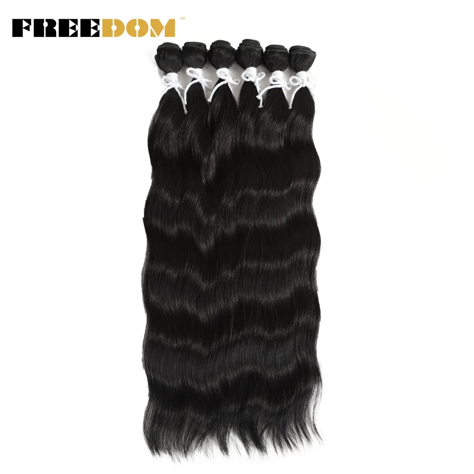 Natural Wave Bundles Synthetic Hair Extensions