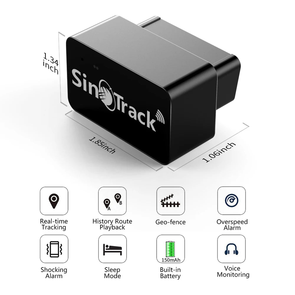 Mini Car Tracking Device with Online Software