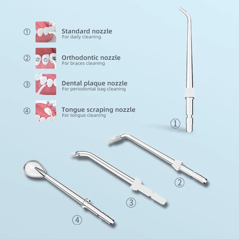 Rechargeable Electric Toothbrush with Water Flosser