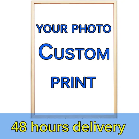 Customized print canvas painting