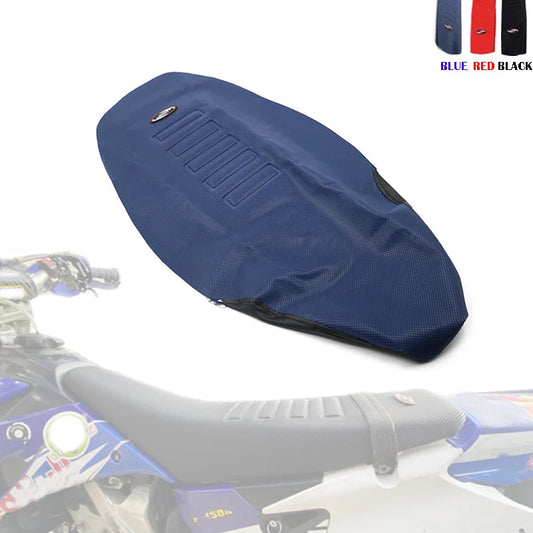 Motorcycle Gripper Non-slip Diamond Pattern Soft Seat Cover