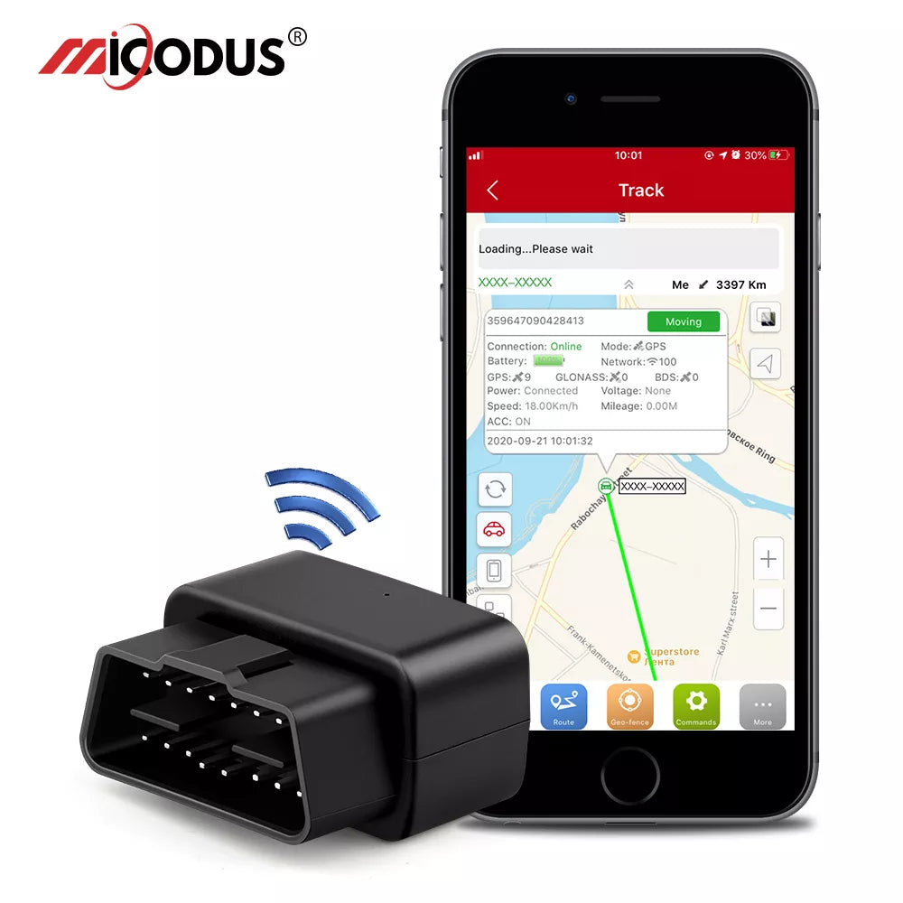 GPS Car Tracker with Voice Monitor