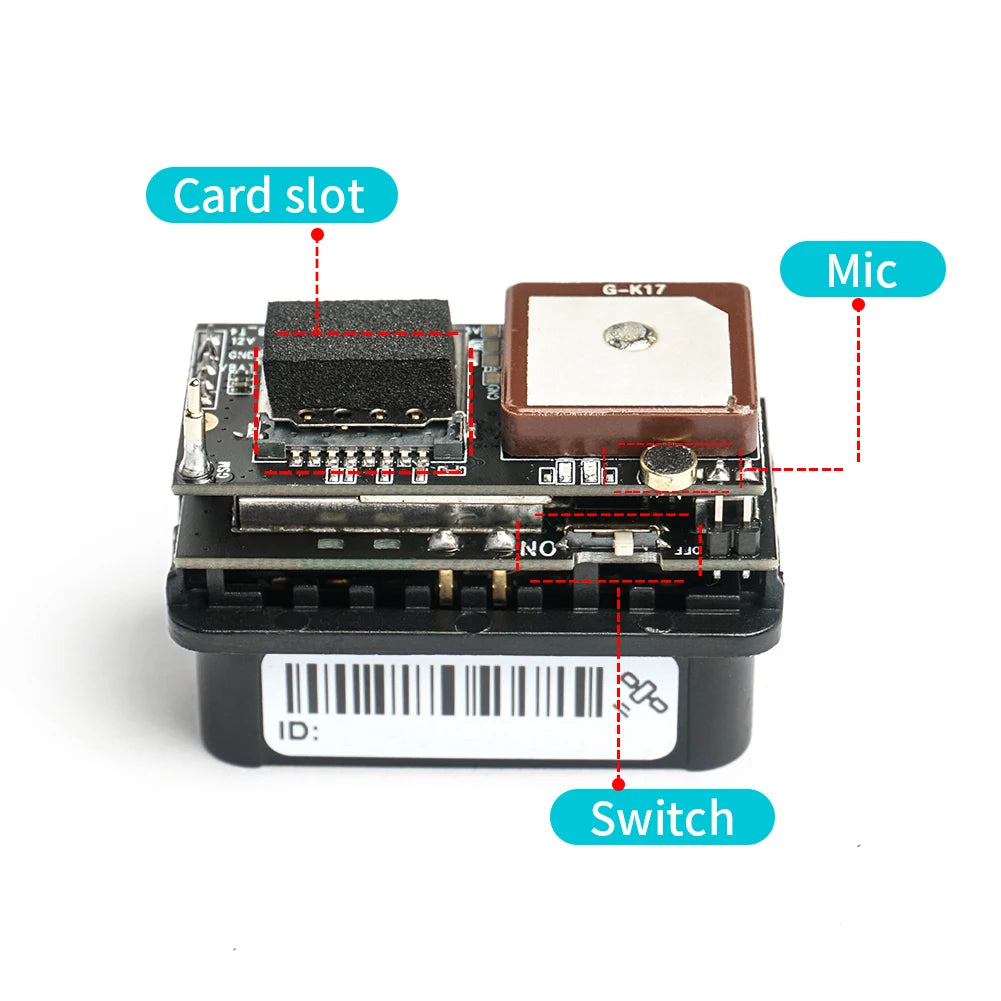 Mini Car Tracking Device with Online Software