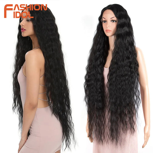Loose Wave Lace Front Synthetic Wigs for Women