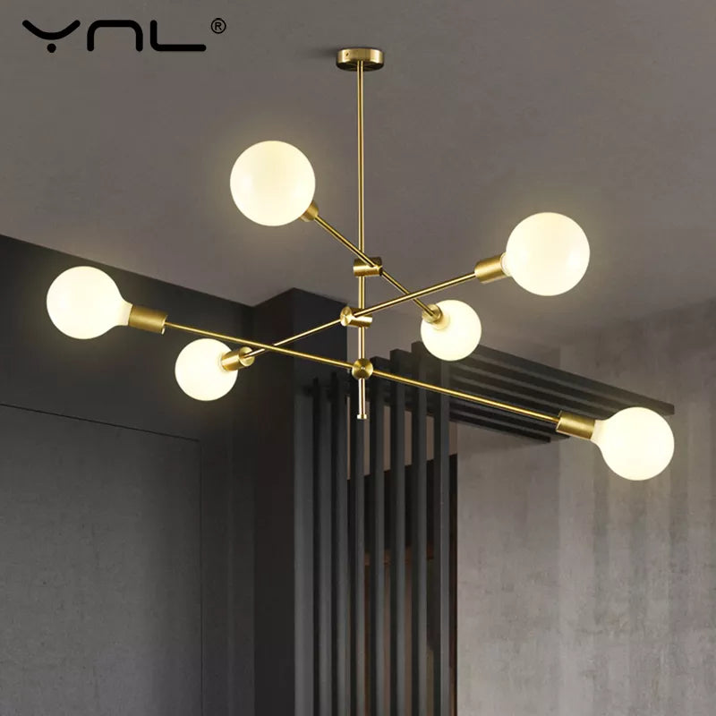 Modern Pole Art Pendant Lights