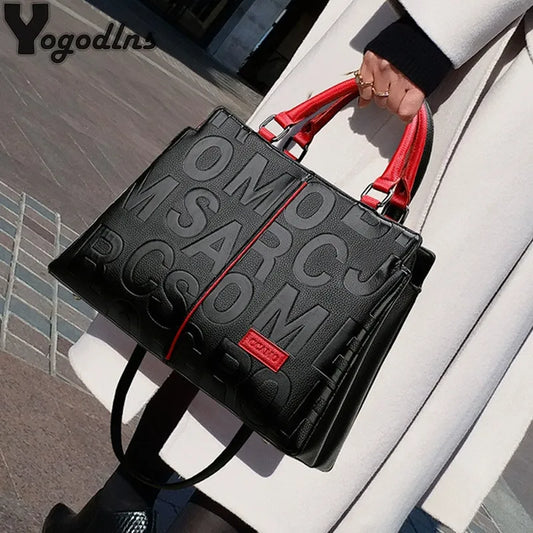 Large Capacity Leather Casual HandBags for Women