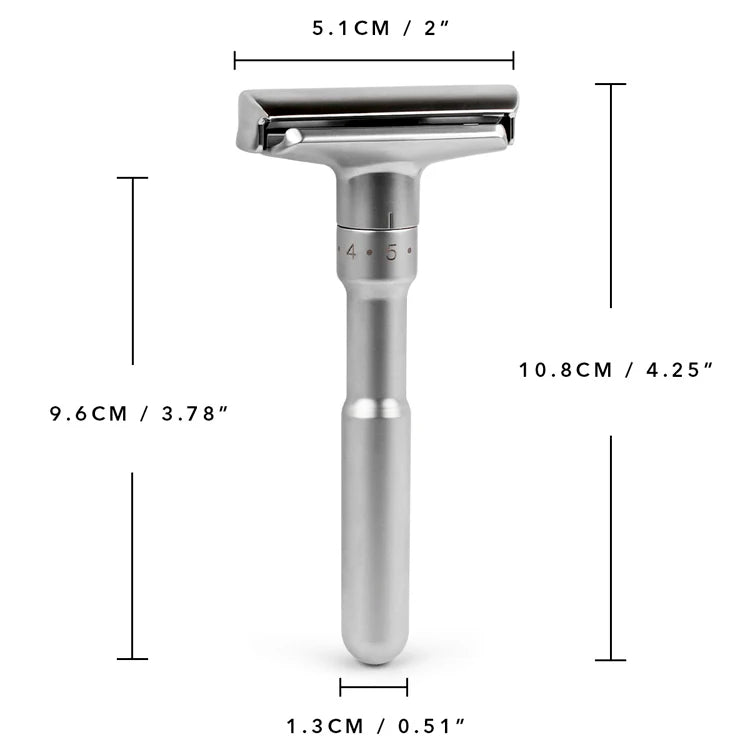 Adjustable Safety Razor Double Edge Classic for Men