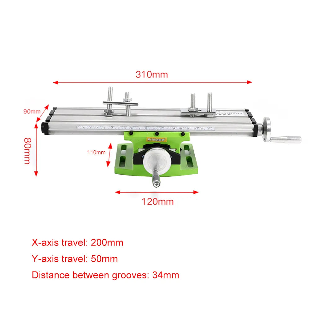 Multi-functional Worktable Bench Drill Vise Fixture Milling Drill