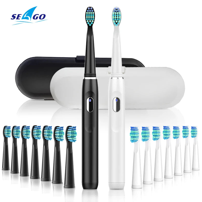 Buy 2 pieces and get 50% off a rechargeable electric toothbrush with 4 modes.