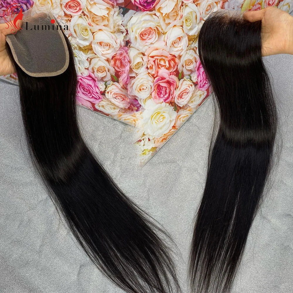 13x4 Straight Lace Frontal Hand Tied Closure