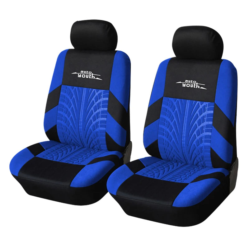 2 pieces of automobile universal front seat covers