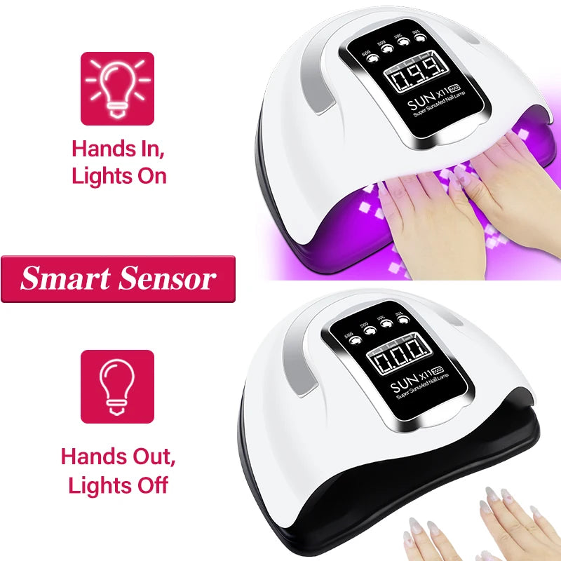 66LEDs Powerful UV LED Nail Dryer For Nail Gel Polish