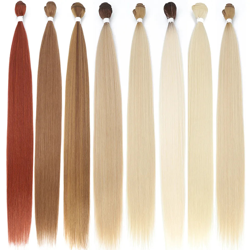 Straight Natural Hair Extension Bundles