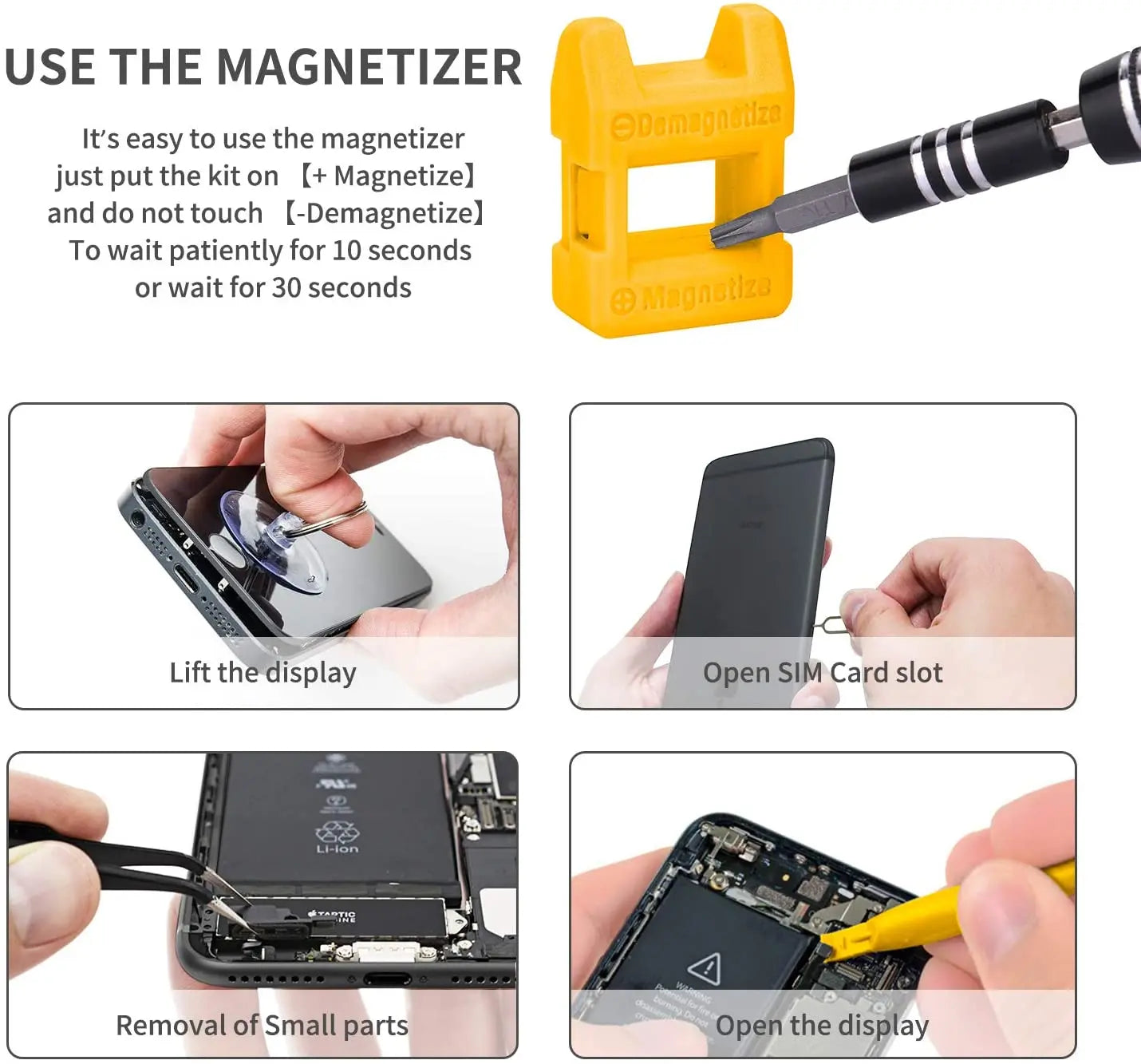 122 in 1 Magnetic Computer Repair Kit with Case