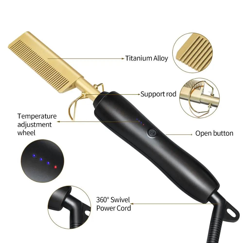 Electric Heating Comb Straightener