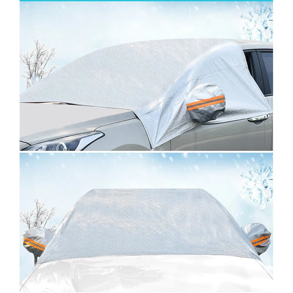 Dustproof and Heatproof Winter Thickening Car Windshield Cover