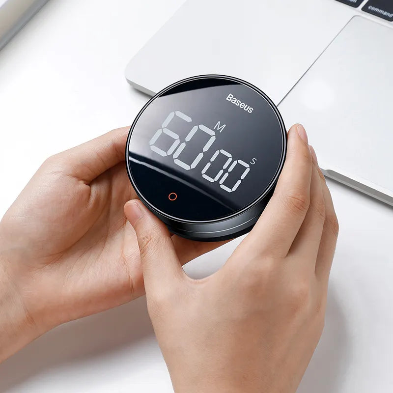 Magnetic Manual Digital Kitchen Timer