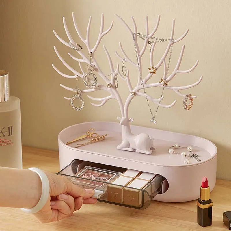 Jewelry Antlers Rack Display Organizer