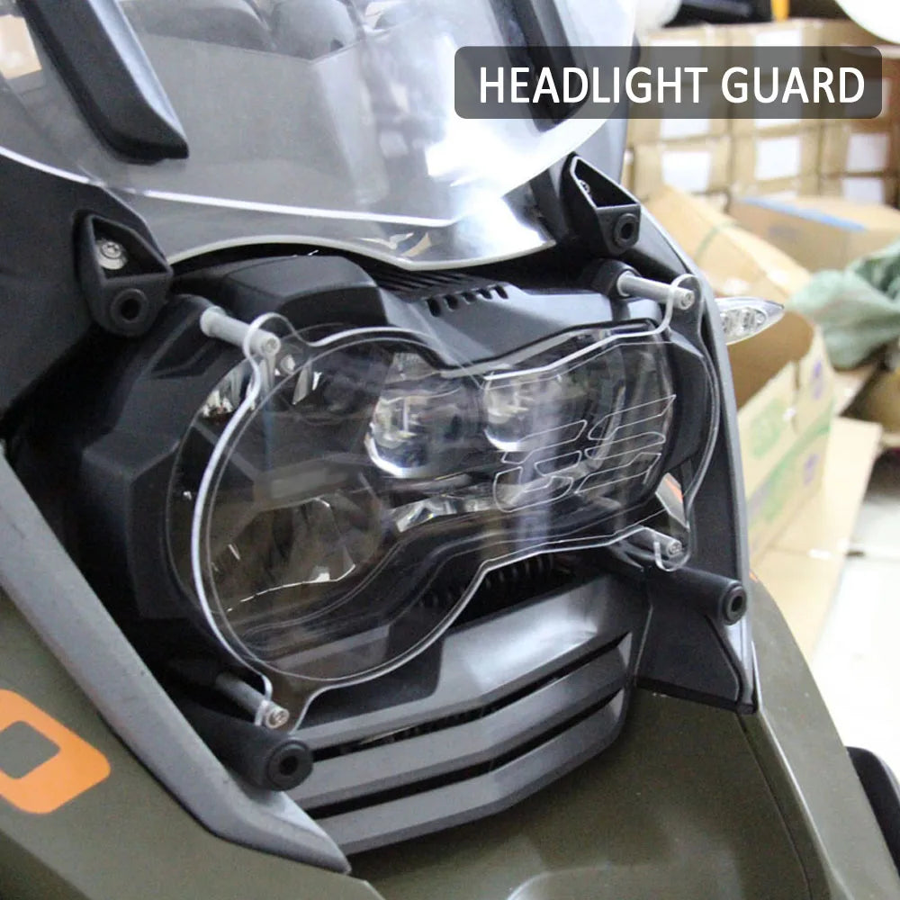 Motorcycle Acrylic Headlight Protector For BMW