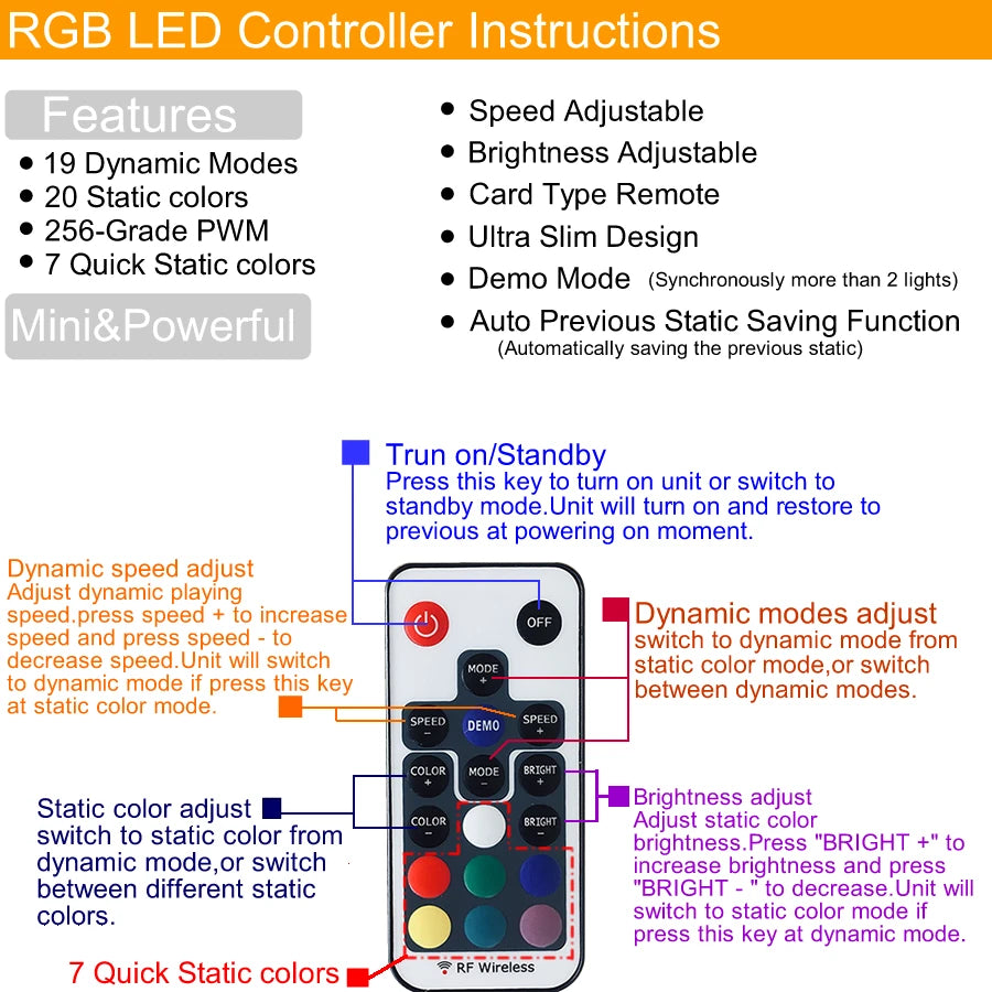 24W-36W Swimming Pool Led Light +Remote Controller