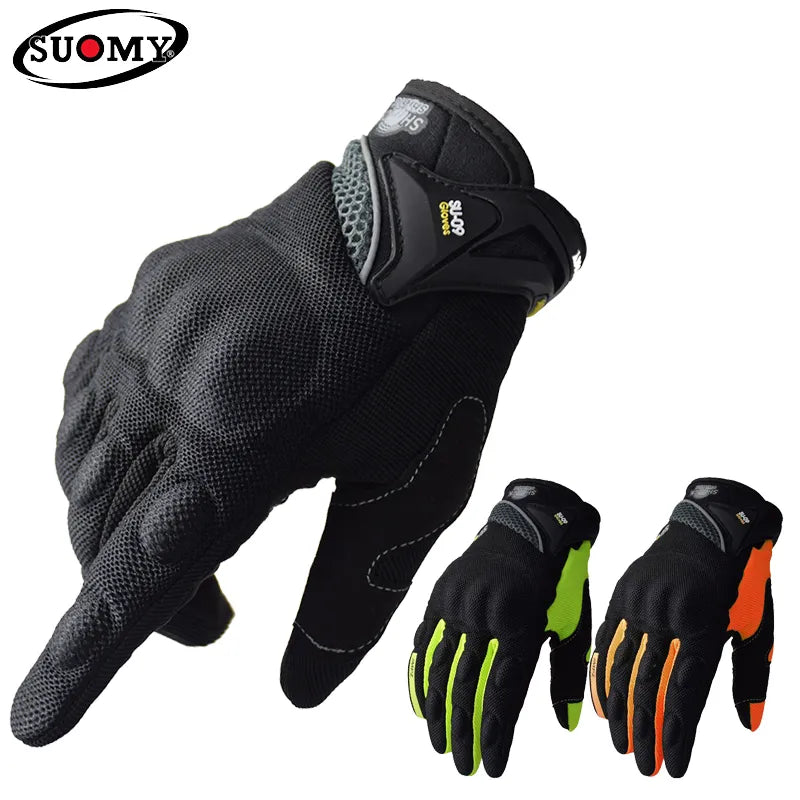 Quality Breathable Full Finger Motorcycle Gloves