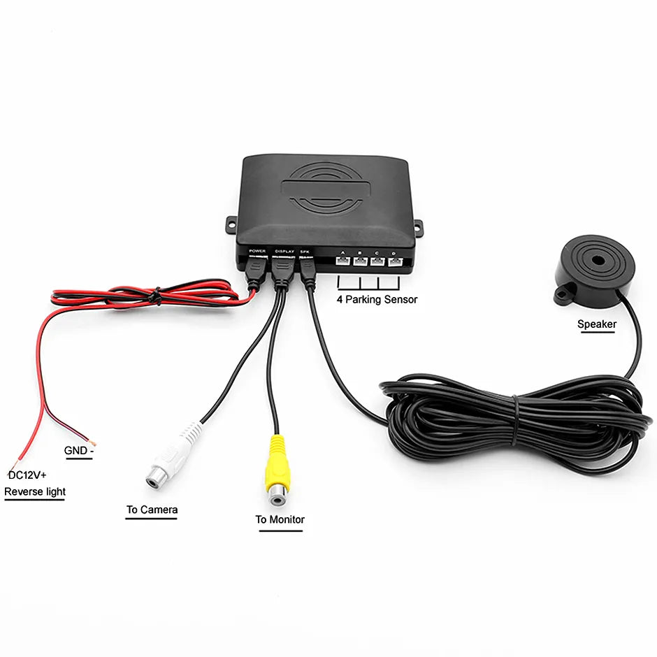 Dual Core CPU Car Video Parking Sensor