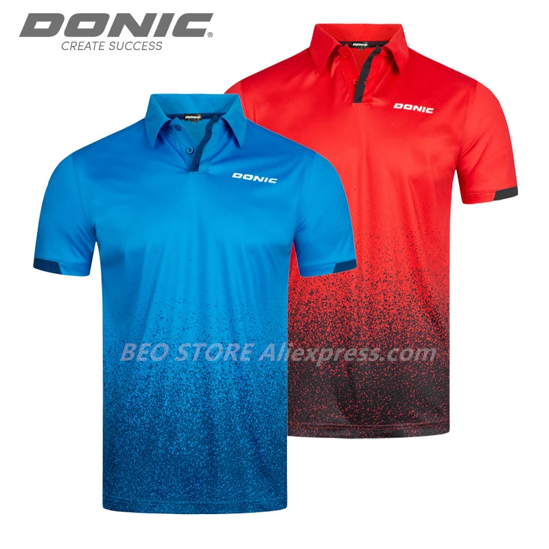 Table Tennis Jerseys and Training T-Shorts