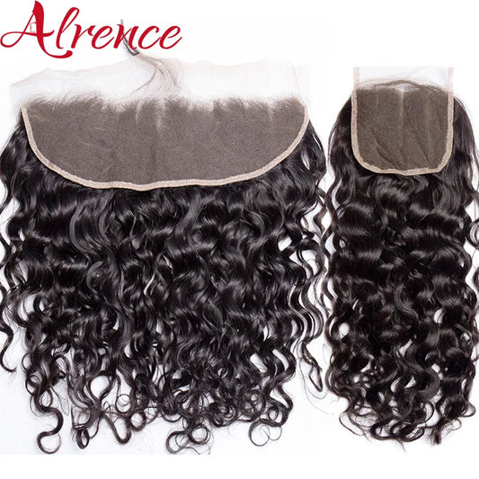 13x4 Water Wave Lace Frontal Closure