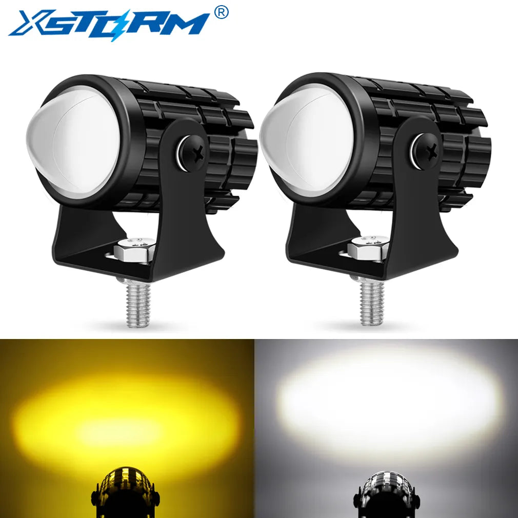 Universal Motorcycle LED Headlight Projector Lens