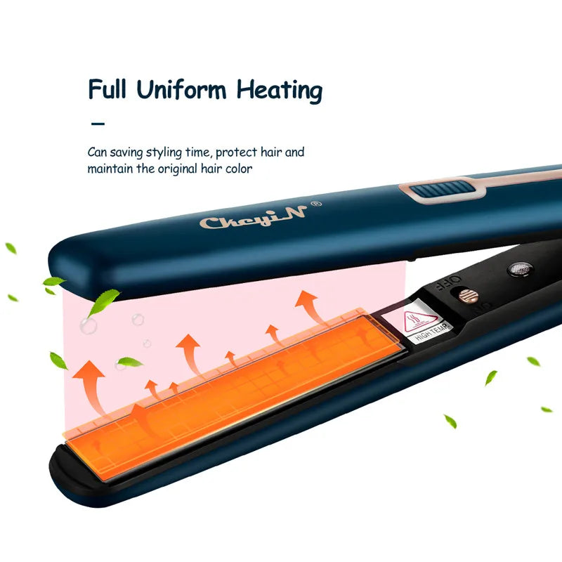 Mini Professional 2-in-1 Hair Straightener and Hair Curler