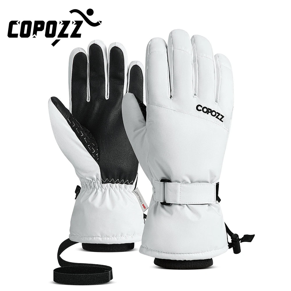 Waterproof Ultralight Men and Women Winter Ski Gloves