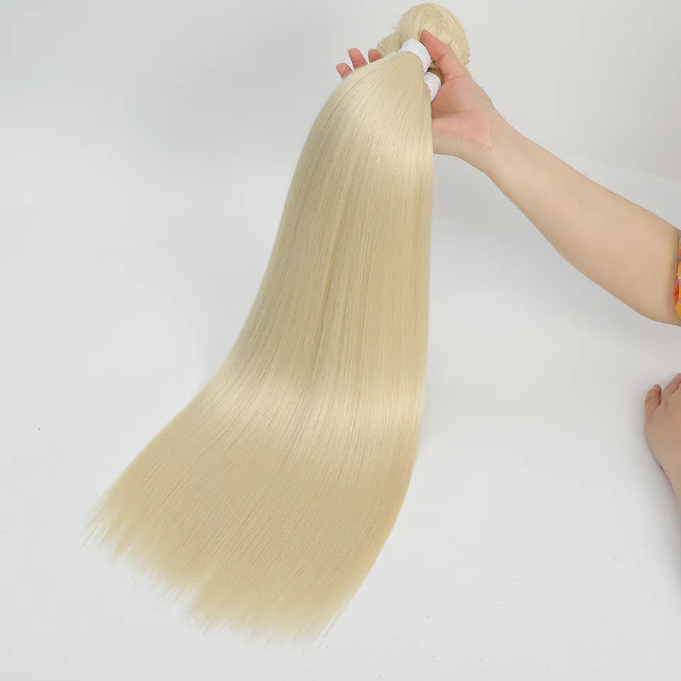 Straight Natural Hair Extension Bundles